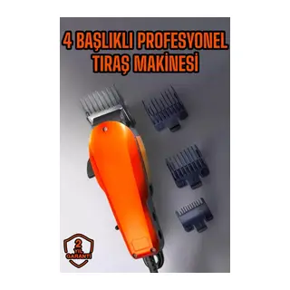 Tıraş Makinesi Uzun Ömürlü Paslanmaz Çelik Bıçaklı Usb Şarj Girişli