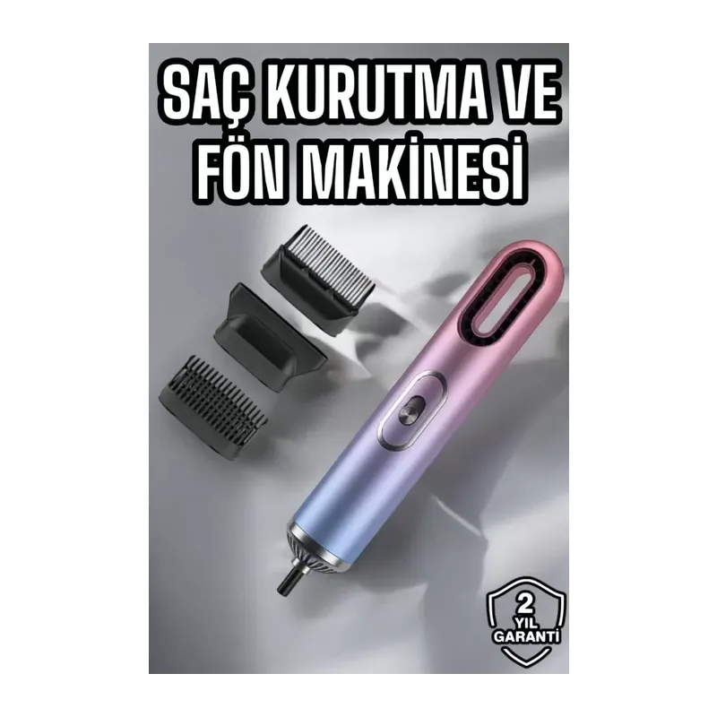 Profesyonel Saç Kurutma Makinesi Fön Makinesi 3 Başlıklı Üflemeli