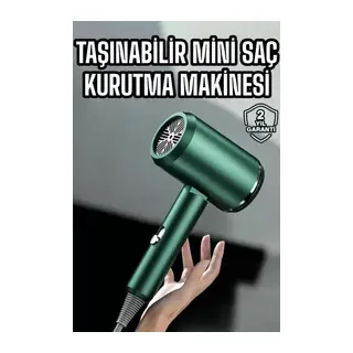 Saç Kurutma Makinesi Seyahat Tipi Mini Taşınabilir