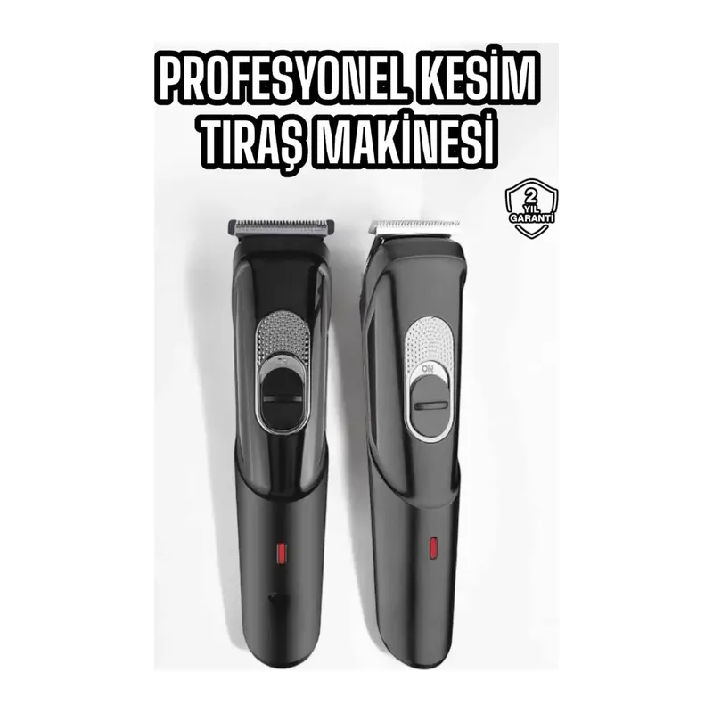 Saç Sakal Lazer Epilasyon Öncesi Tüy Kısaltma Makinesi Unısex 4 Taraklı