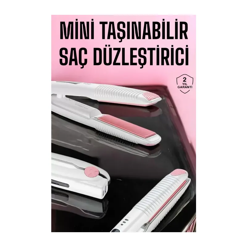 Saç Düzleştirici Uzun Şarj Süreli Seyahat Tipi Taşınabilir Çanta Boy Şarjlı