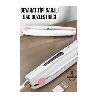 Seyahat İçin Yeni Nesil Seramik Kaplama Saç Düzleştirici Yüksek Isı