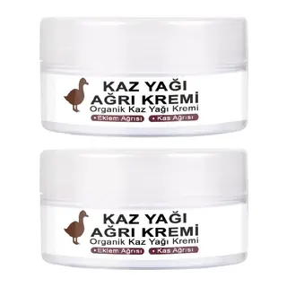 Kaz Yağı Masaj Kremi 50 Ml 2 Adet – Eklemkas Ve Belağrıları İçin Bamya Tohumu, Apitoksin(arızehiri) Boswellia Ve Kolajen Formüllü