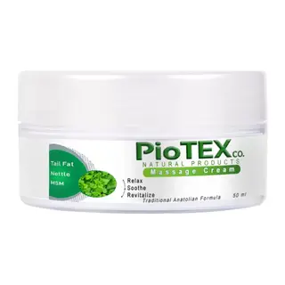 Piotexco %100doğal Masaj Kremi – Kuyruk Yağı, Isırgan Otu Vemsm İçerikli Anadolu Formülü (bel,diz,omuz&eklem Desteği)