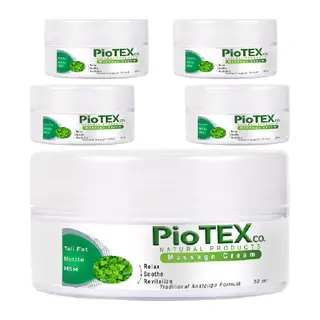 Piotexco %100doğal Masaj Kremi 5 Adet – Kuyruk Yağı, Isırgan Otu Vemsm İçerikli Anadolu Formülü (bel,diz,omuz&eklem Desteği)