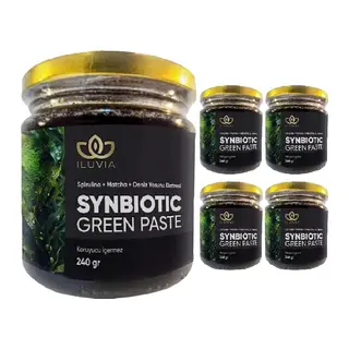 Synbiotic Green Paste 250 Gr 5 Adet – Metabolizmahızlandırıcı, Şişkinlikkarşıtı & Yağyakımını Destekleyenprobiyotik Macun