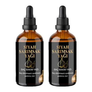 Geleneksel Kore Şifacılarformüllü 2 Adet Siyah Sarımsak & Pirinç Suyu Saç Serumu – Sülfatsız,parabensiz, Dökülmeönleyici & Saçgürleştirici Care(50 Ml)