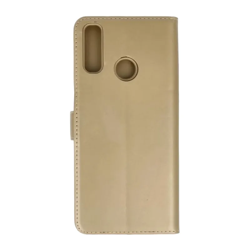 General Mobile Gm10 Trend S Plus Kapaklı Telefon Kılıf - Gold