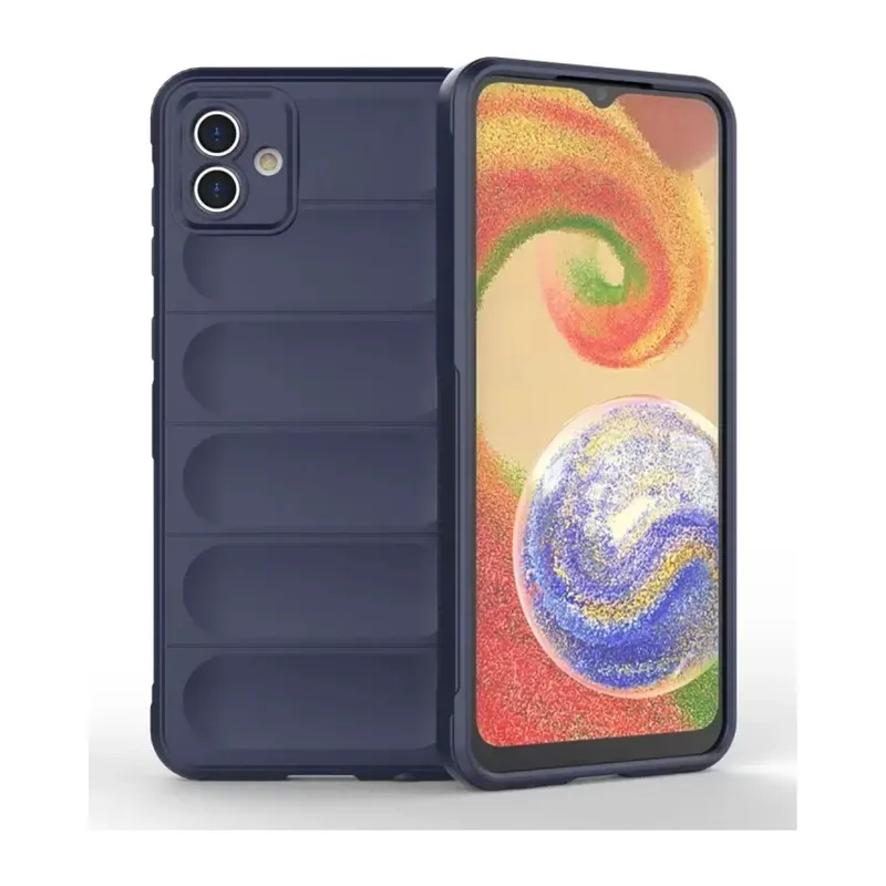 Samsung Galaxy A04e Kılıf Optimum Silikon - Lacivert