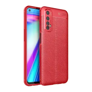 Realme 7 Kılıf Auto Focus Kapak - Kırmızı