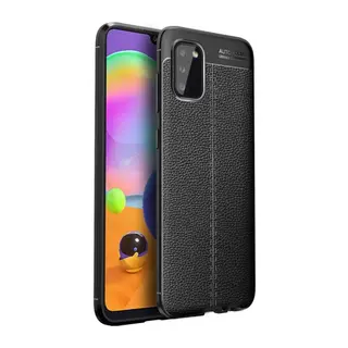 Samsung Galaxy A02s Kılıf Auto Focus Kapak - Siyah