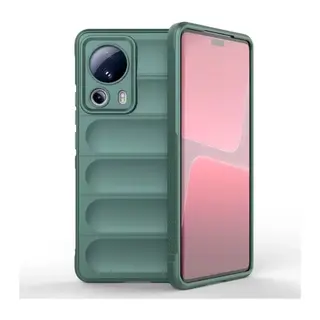 Xiaomi Mi 13 Lite Kılıf Optimum Silikon - Koyu Yeşil