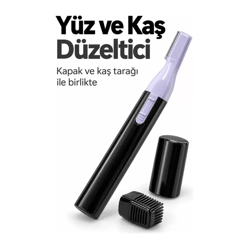 Rd318 Siyah Erkek Sakal Bıyık Kaş Düzeltici