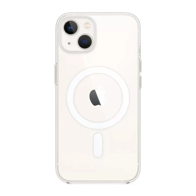 Apple İphone 14 Kılıf Pc Real Magsafe Kapak - Şeffaf