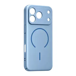 Apple İphone 18 Pro Max Mika Pc Magsafe Kapak - Açık Mavi