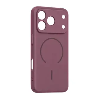 Apple İphone 18 Pro Max Mika Pc Magsafe Kapak - Bordo