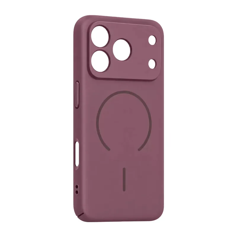 Apple İphone 18 Pro Max Mika Pc Magsafe Kapak - Bordo