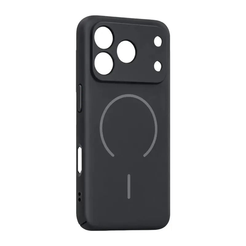 Apple İphone 18 Pro Max Mika Pc Magsafe Kapak - Siyah