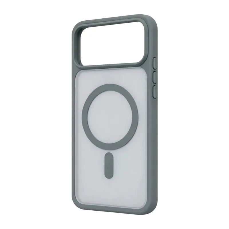 Apple İphone 18 Pro Loji Magsafe Kapak - Gri