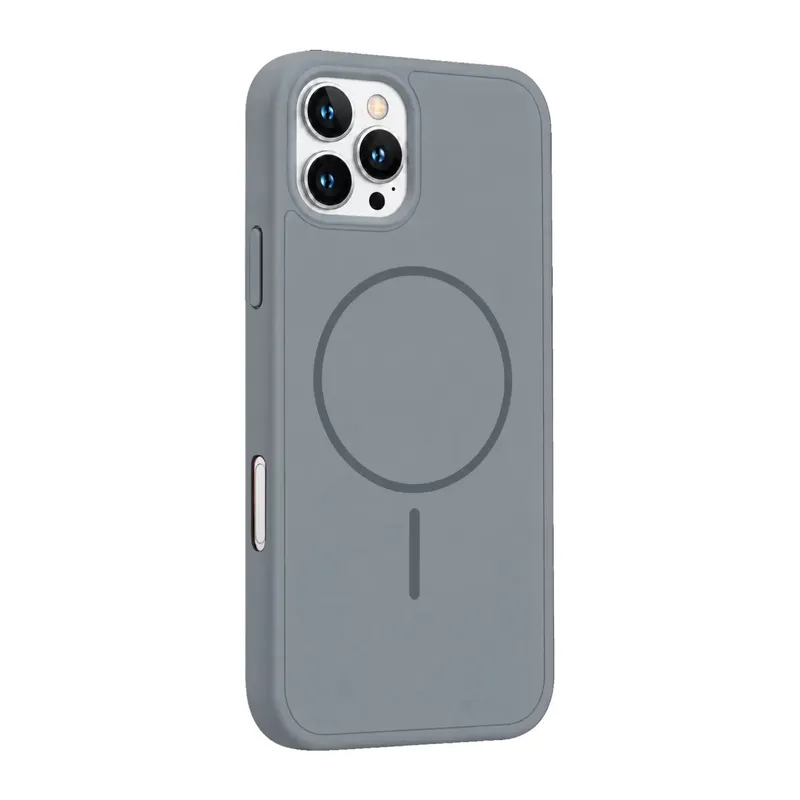 Apple İphone 16 Pro Max Azus Magsafe Kapak - Gri