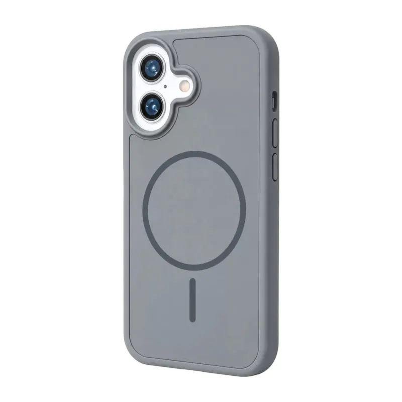 Apple İphone 17 Azus Magsafe Kapak - Gri