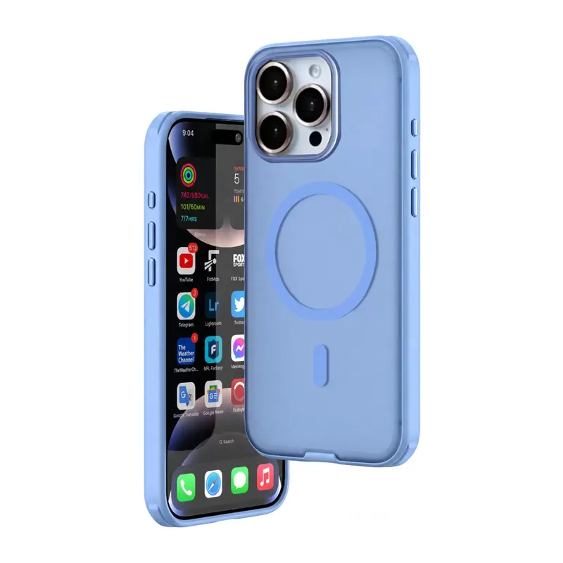 Joko Apple İphone 16 Pro Max Mim Magsafe Kapak - Açık Mavi