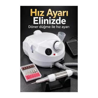 Elektrikli Tırnak Şekillendirme Seti Kablolu El Aparatlı