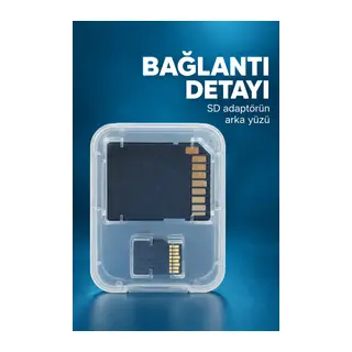 Micro SD Hafıza Kartı 256 GB Adaptörlü
