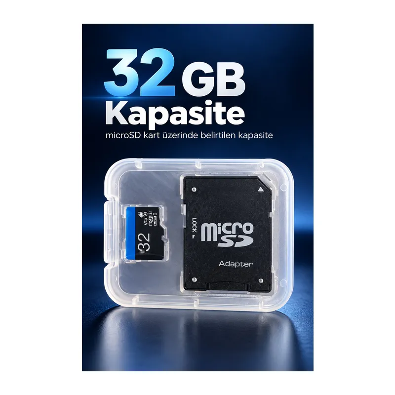 SD Adaptörlü 32 GB MicroSD Hafıza Kartı