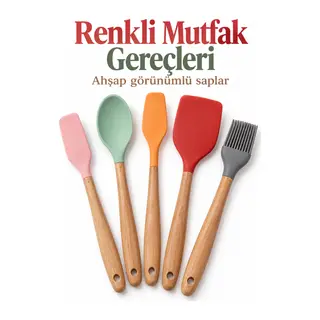 Mutfak Seti Renkli Başlıklı