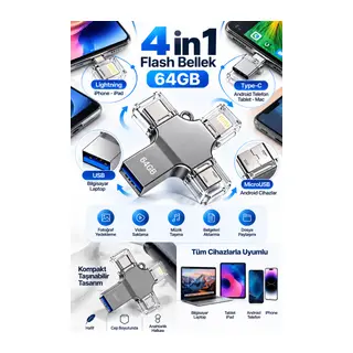 64 GB FLASH BELLEK