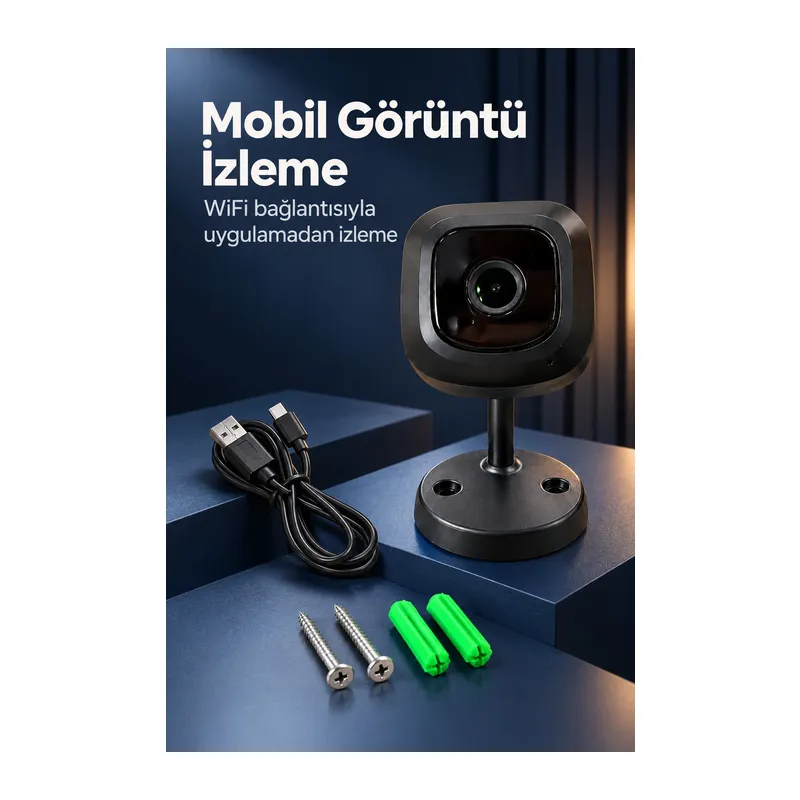 Mobil Uygulama Destekli WiFi Güvenlik Kamerası
