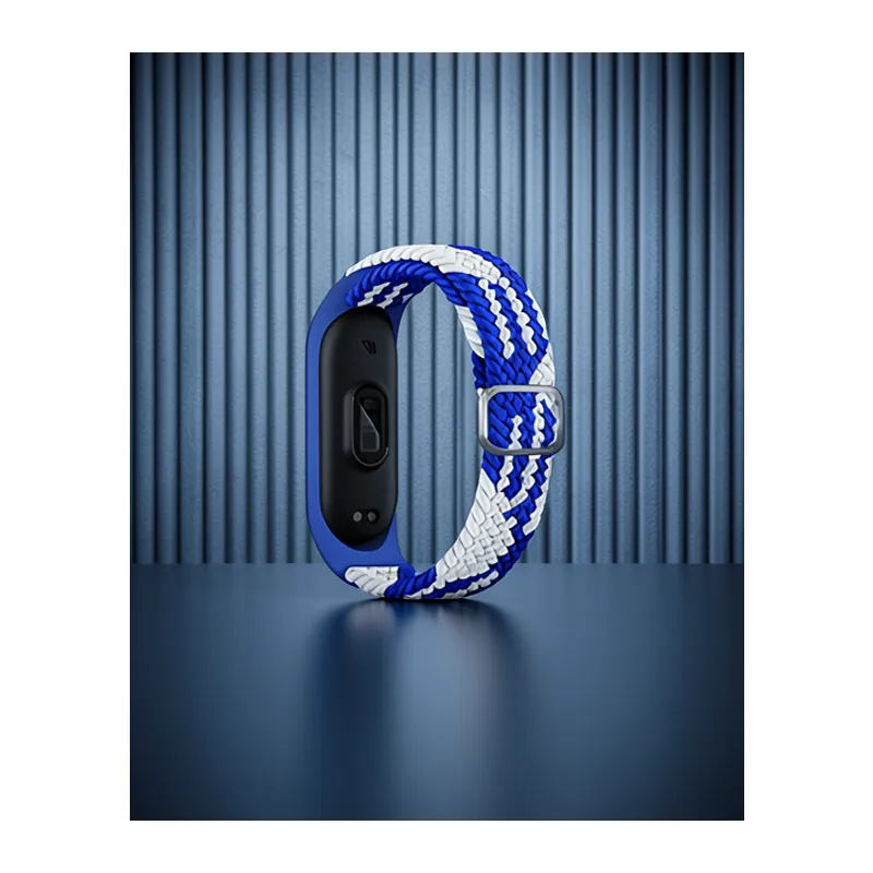 Xiaomi Mi Band 4 Kordon - Mavi-beyaz
