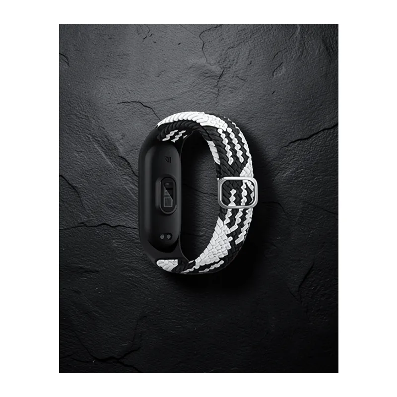 Xiaomi Mi Band 6 Kordon - Siyah-beyaz