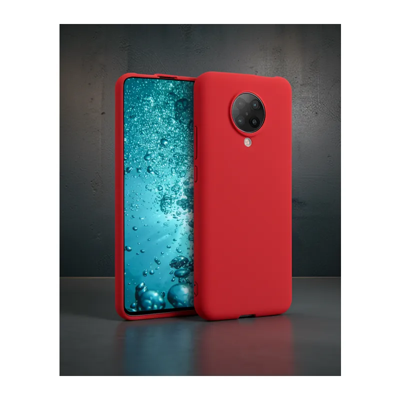 Xiaomi Redmi K30 Pro Kılıf Nano İçi Kadife Silikon - Yeşil