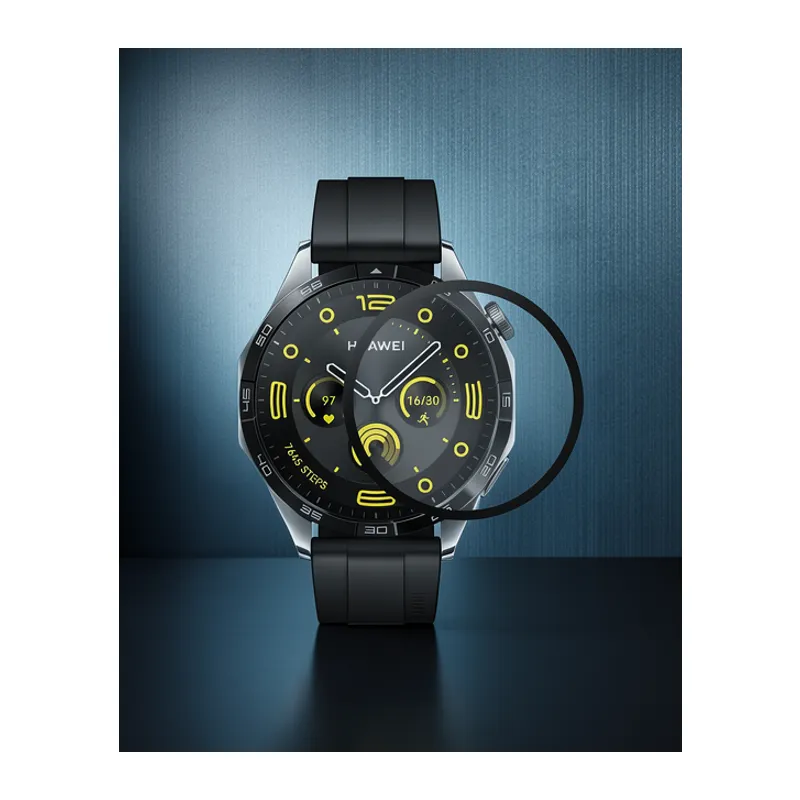 Huawei Gt4 41mm 18mm Polymer Nano Ekran Koruyucu - Şeffaf