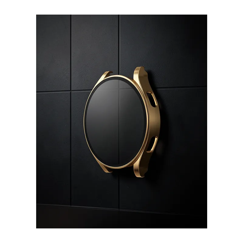 Watch 5 Pro 45mm Wall Camlı Kasa Ekran Koruyucu - Gold