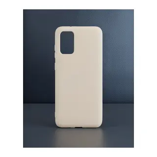 Samsung Galaxy S20 Kılıf Nano İçi Kadife Silikon - Pudra