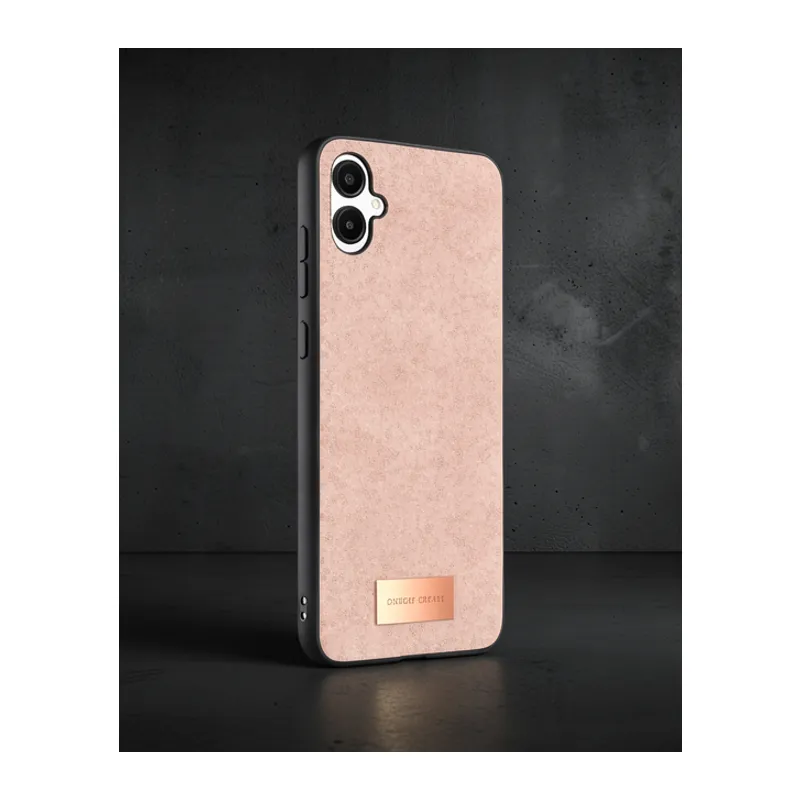 Onegif Samsung Galaxy A06 Bright Simli Kapak - Pembe