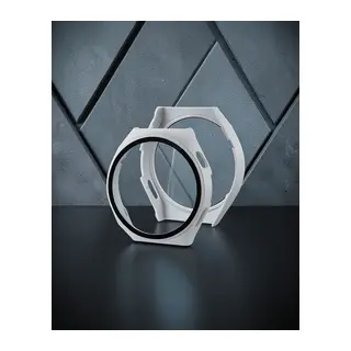 Huawei Watch Gt2 Pro 46mm Dota Camlı Kasa Ekran Koruyucu - Gri