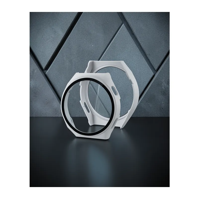 Huawei Watch Gt2 Pro 46mm Dota Camlı Kasa Ekran Koruyucu - Gri