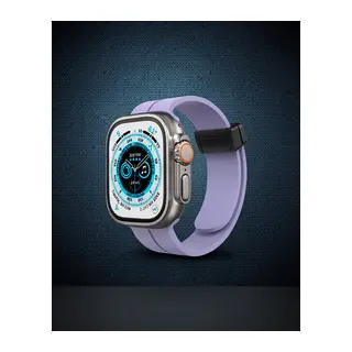 Apple Watch 38mm Kr412 Elegance Stylısh Kordon (saat Değildir) - Lila