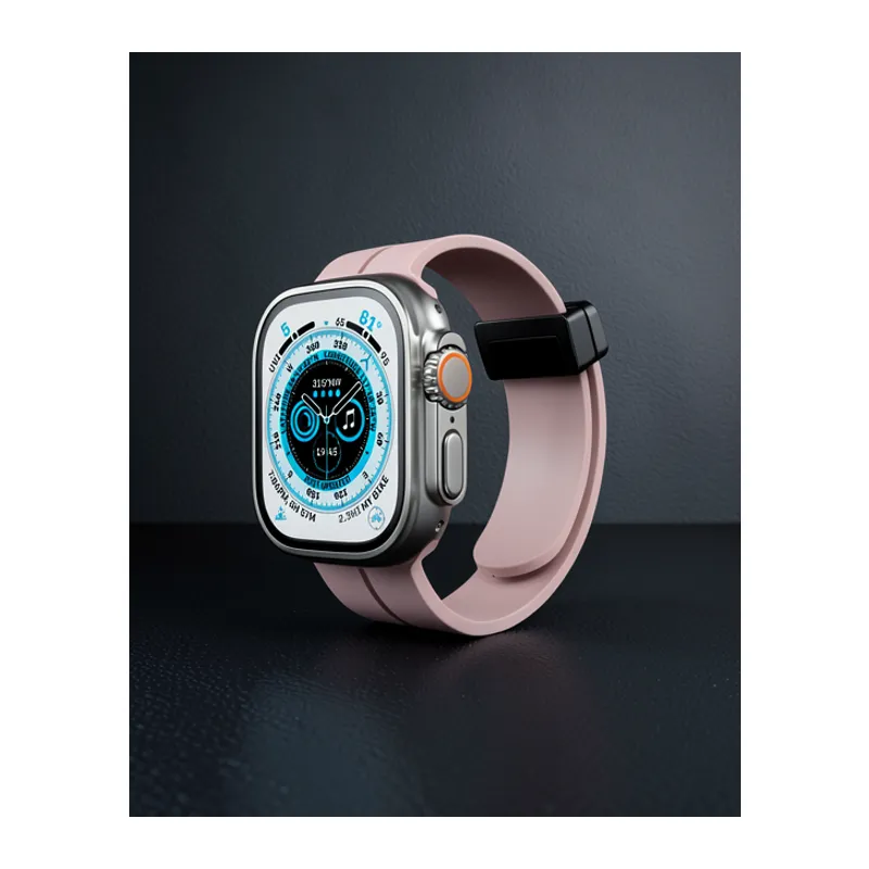 Apple Watch 38mm Kr412 Elegance Stylısh Kordon (saat Değildir) - Pudra
