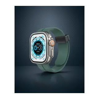 Apple Watch 38mm Kr412 Elegance Stylısh Kordon (saat Değildir) - Koyu Yeşil