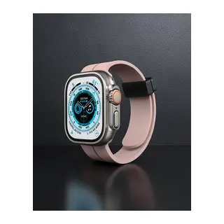 Apple Watch 42mm Kr412 Elegance Stylısh Kordon (saat Değildir) - Pudra