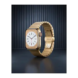Apple Watch 42mm Kr413 Fine Steel Kordon (saat Değildir) - Gold