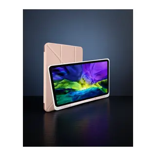 Xiaomi Mi Pad 5 11 Kılıf Kalemlikli Mars Tablet Kılıfı - Rose Gold