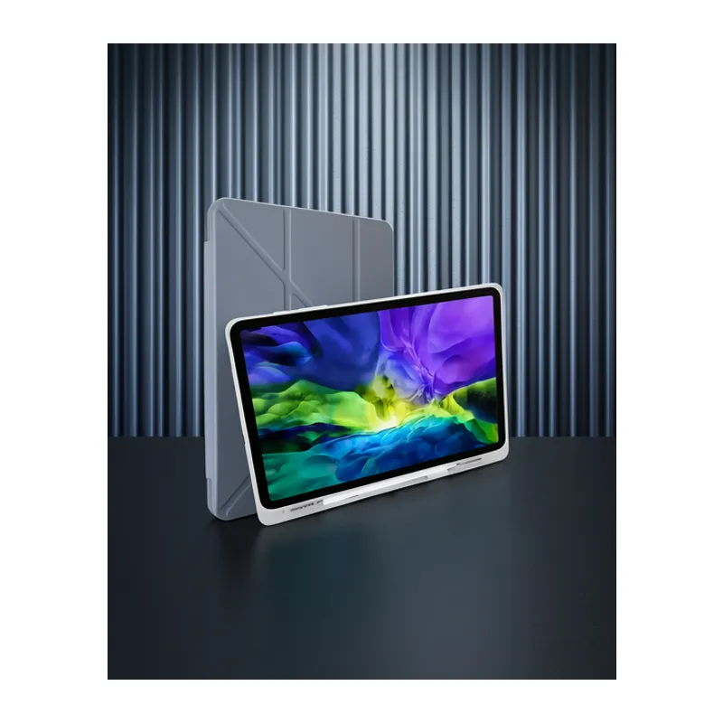 Xiaomi Mi Pad 5 11 Kılıf Kalemlikli Mars Tablet Kılıfı - Lavender