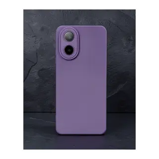 Oppo A38 Kılıf Nano İçi Kadife Silikon - Mor