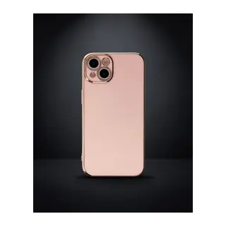 Apple İphone 15 Kılıf Volet Silikon - Pembe